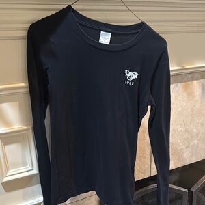 Women's Navy Gilly Hicks Sz M Long Sleeve Top